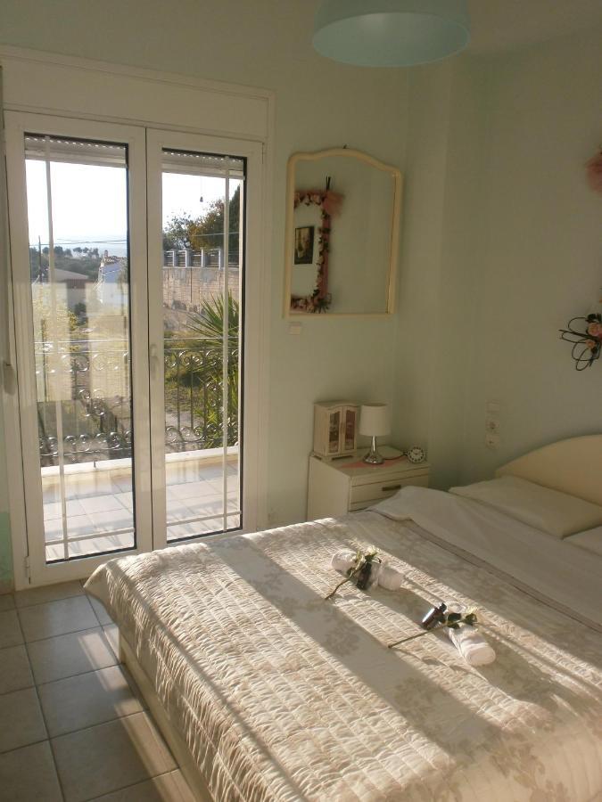 Beach Front House With View Marathos (Thessaly) Exterior foto